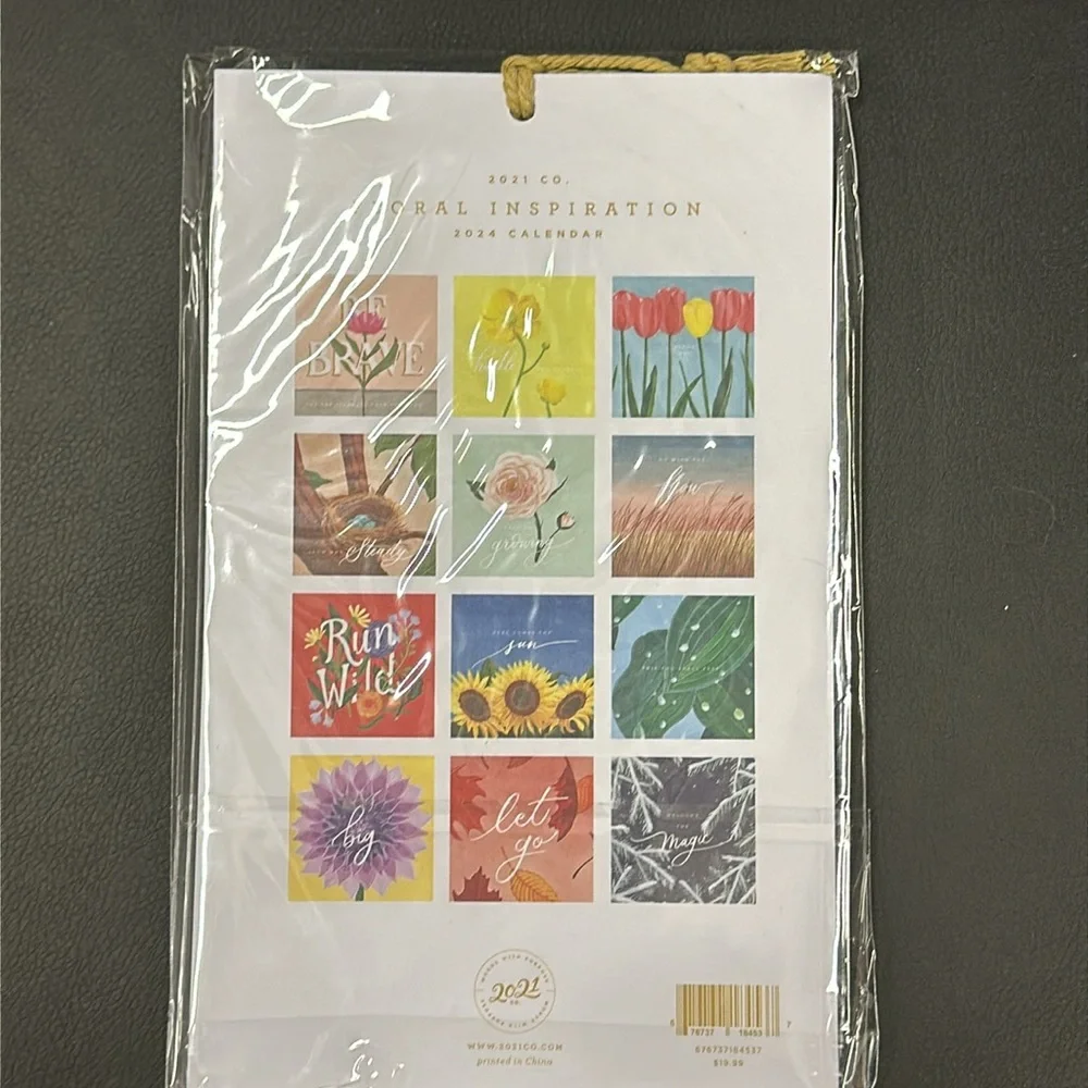 Brand new Floral inspiration 2024 Calendar